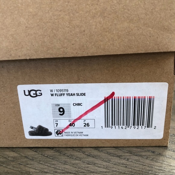 Ugg fluff yeah slides grey - Picture 6 of 6